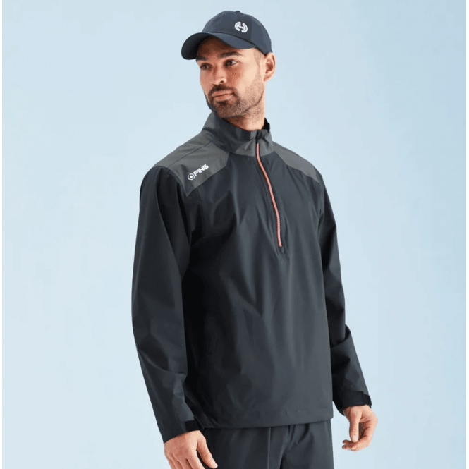 Ping  AquaDrive Half-Zip Jacket - Black/Asphalt