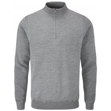 Ping Croy Lined Sweater - French Grey Marl