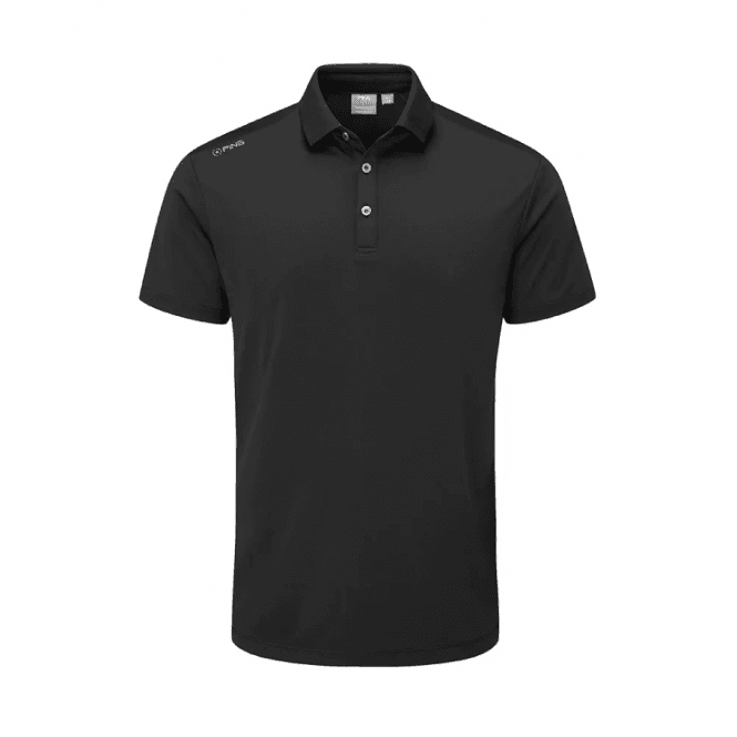 Ping  Lindum Polo Shirt -  Black