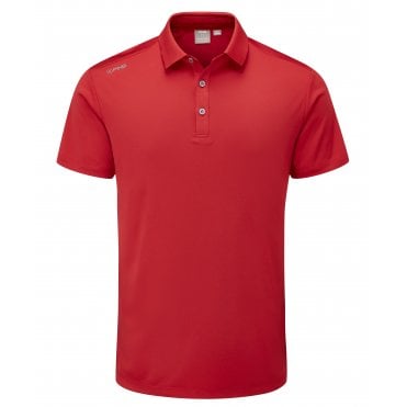 Ping LINDUM Polo Shirt - RICH RED