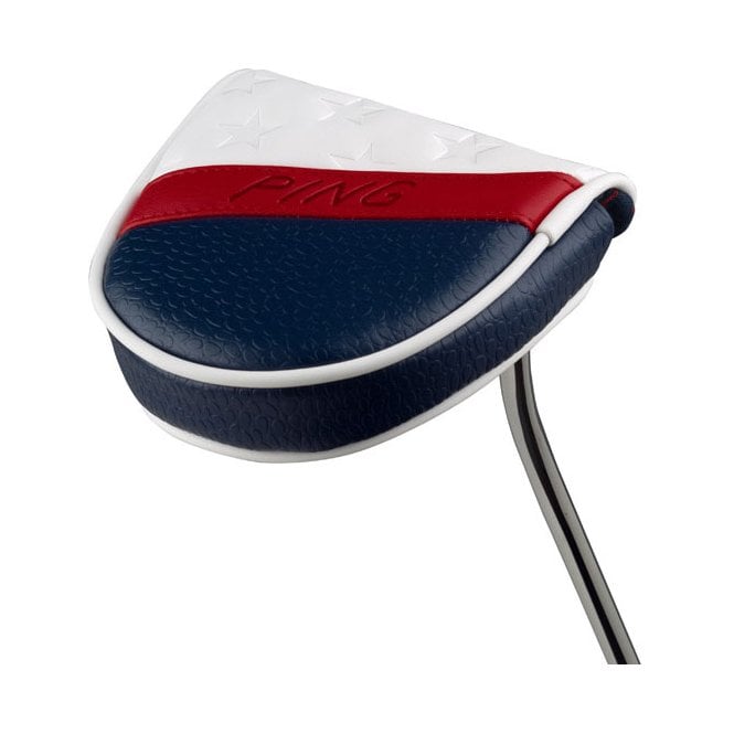 Ping  STARS & STRIPES MALLET PUTTER Headcover - WHITE/NAVY