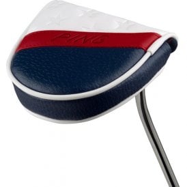 PING STARS & STRIPES MALLET PUTTER Headcover - WHITE/NAVY