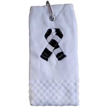 PRG Golf Football Scarf Black/White Towel