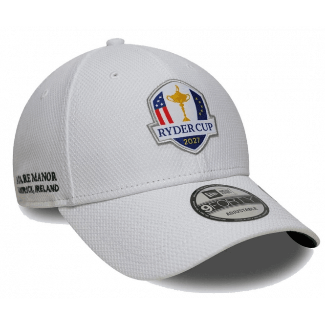 PRG Ryder Cup 2027 New Era Diamond White Golf Cap