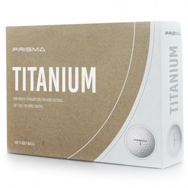 Prisma Titanium Ball Box 12 - White
