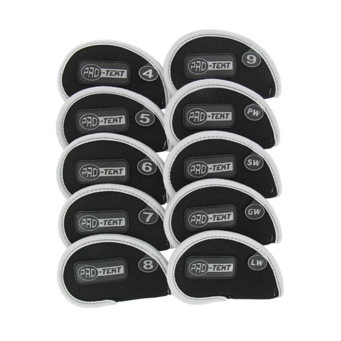 Pro Tekt  DELUXE 10PIECE NEOPRENE IRON SET SILVER