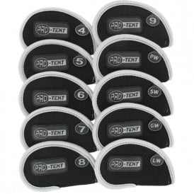 PRO TEKT DELUXE 10PIECE NEOPRENE IRON SET SILVER