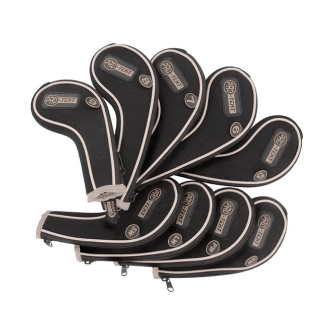 Pro Tekt  DELUXE 9 PEICE ZIP IRON SET SILVER