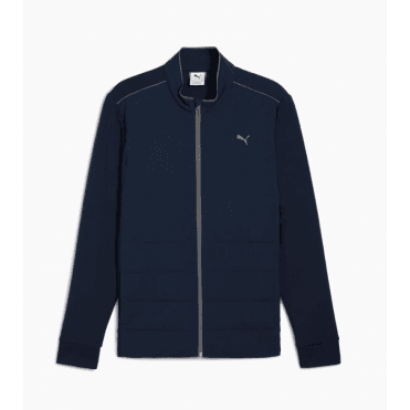 Puma Cloudspun Fleece Hybrid Jacket - blue