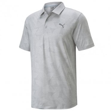 Puma Cloudspun Leaflet Polo QUIET SHADE