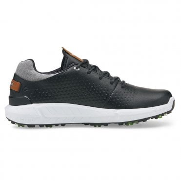 Puma IGNITE ARTICULATE Leather Golf Shoes Black/Silver