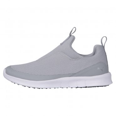 Puma Lagua Fusion Slip Golf Shoes - Grey/Silver