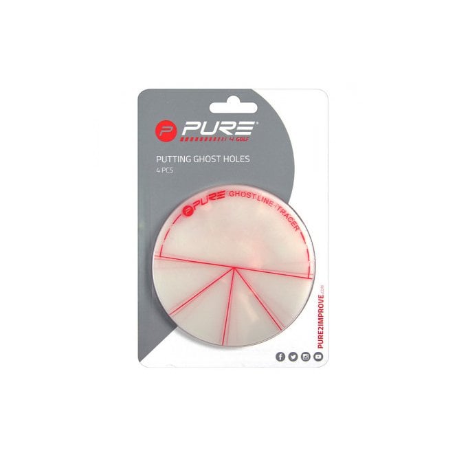 Pure2Improve Putting Ghost Holes Set Of 4