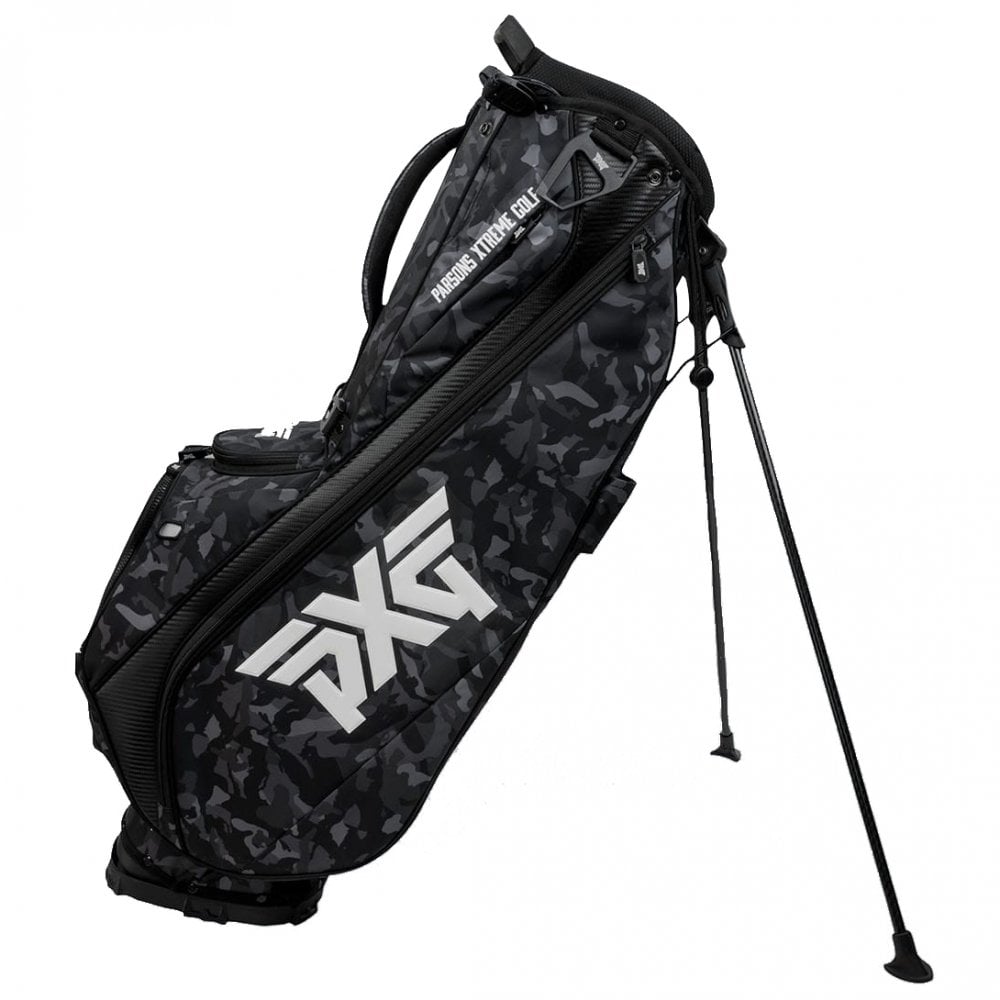 PXG Fairway Camo Carry Stand Bag - Black - Bags from Gamola Golf