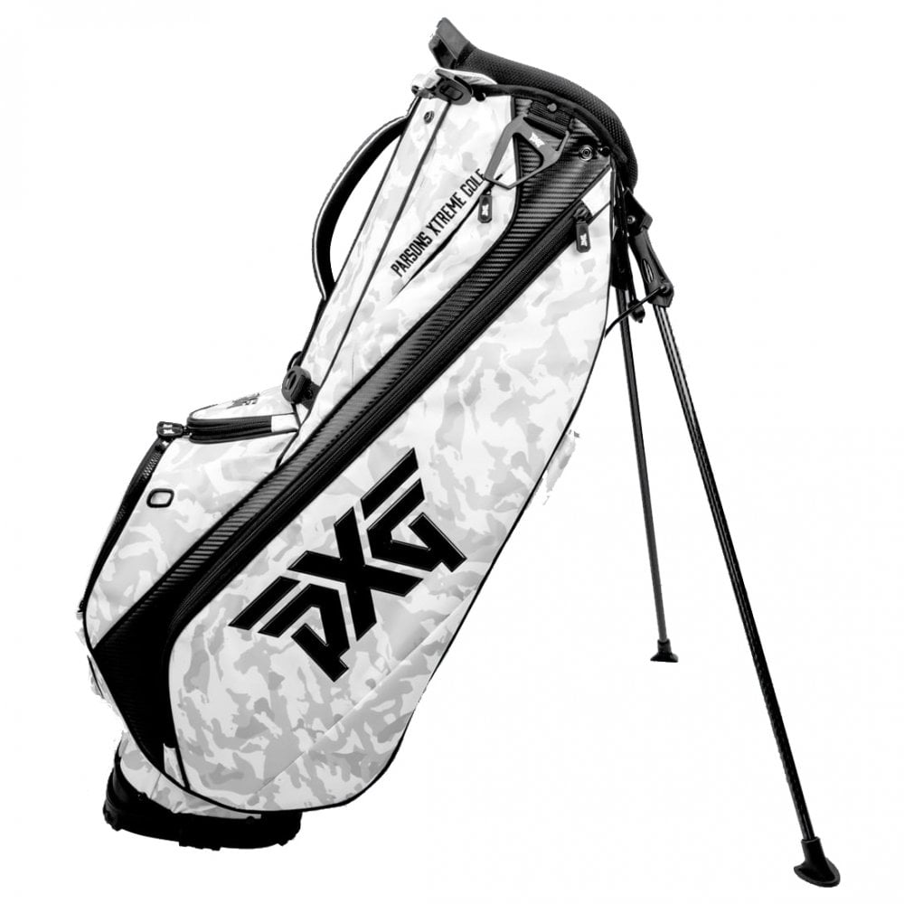 PXG Fairway Camo Carry Stand Bag - White - Bags from Gamola Golf