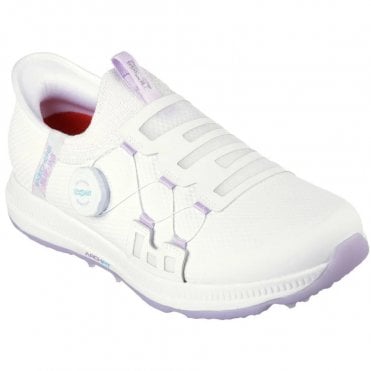 Skecher GO GOLF ELITE 5 SLIP 'IN Womens Golf Shoes - White/Lavender