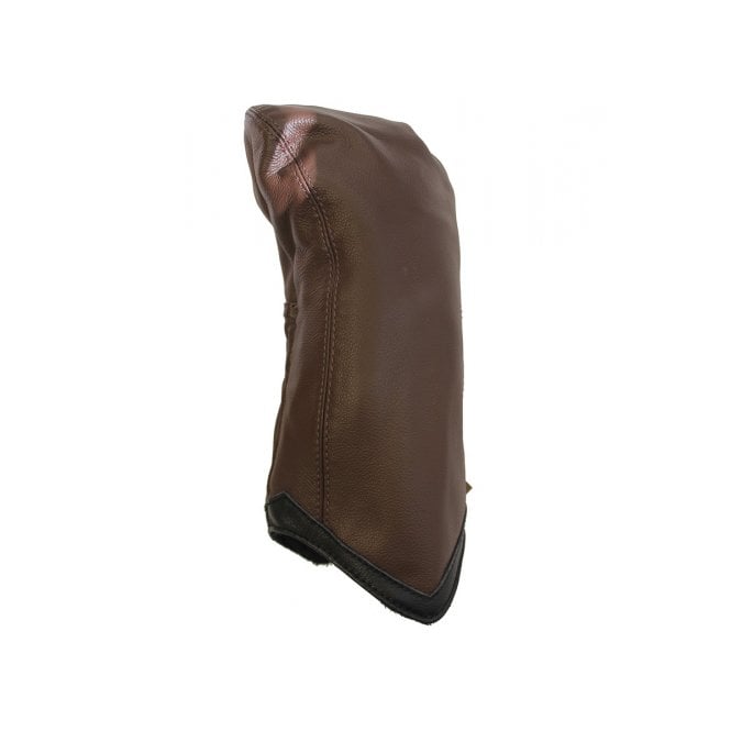 Sun Mountain  Leather Driver Headcover Chevron Brown/Black