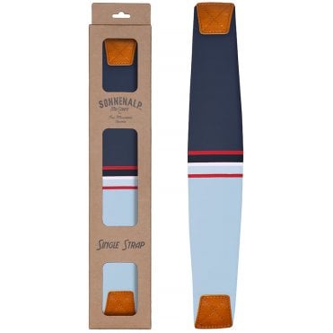 Sonnenalp Mid Stripe Strap Frost-Navy-Red