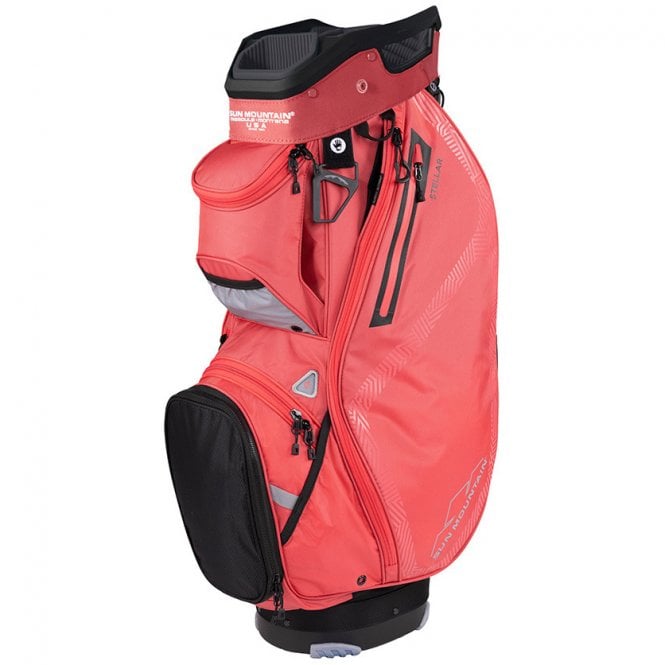 Sun Mountain  Stellar Cart Golf Bag Black-Coral-Cadet