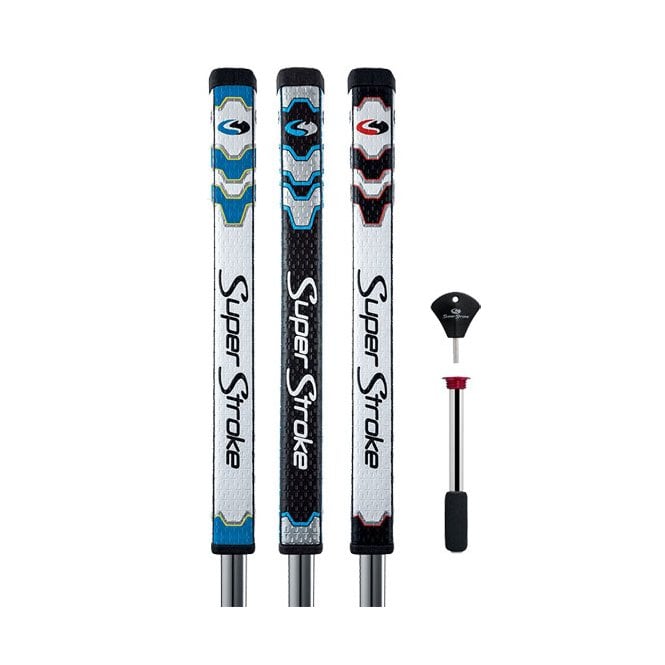 Poignée De Putter SuperStroke CounterCore Slim 3.0 - Noir/Jaune - Longueur 10.75 Pouces - Neuf