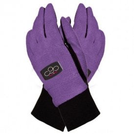 Surprize Ladies Fleece Winter Gloves - Purple