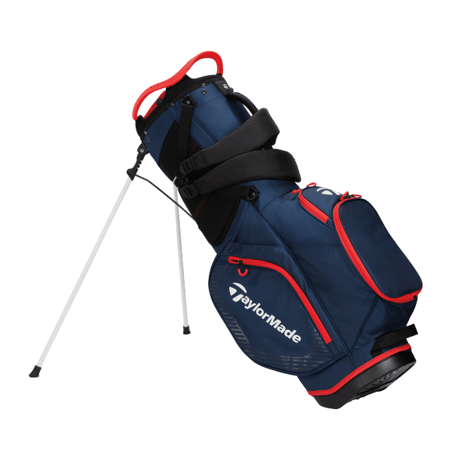 TaylorMade  Pro Stand Golf Bag - Navy/Red