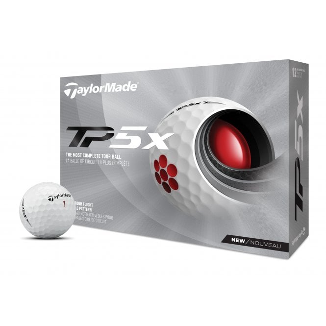 TaylorMade  TP5x Golf Balls- Personalised Logo or Text