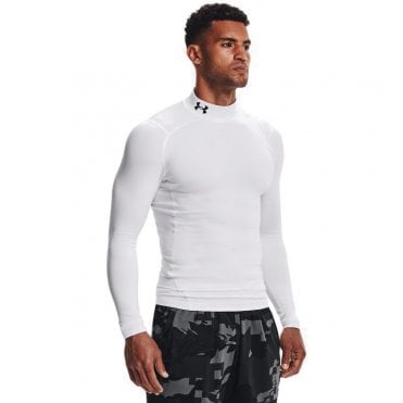 Under Armour ColdGear Armour Compression Mock White