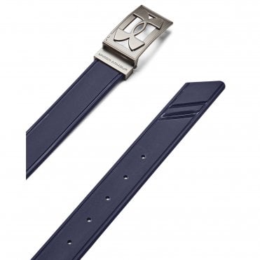 Under Armour Driver Silicone Belt Midnight Navy/Steel