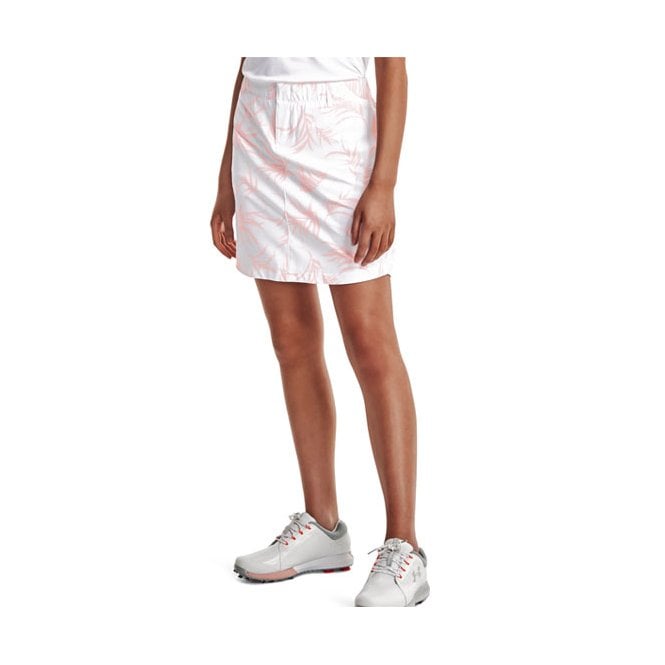 Under Armour  Ladies Links Woven Printed Skort - White