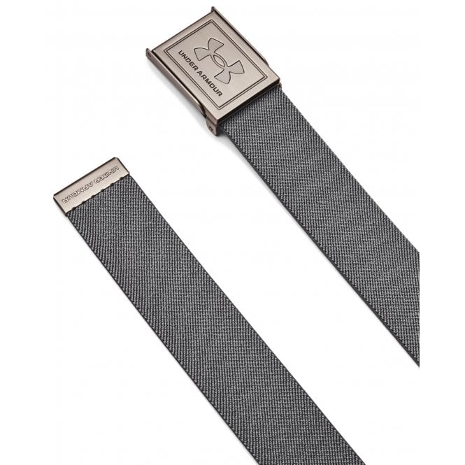Under Armour  M Stretch Webbing Belt CASTLEROCK/Black - OSFM