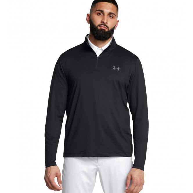 Under Armour  MatchPlay 1/4 Zip Black/Pitch Gray