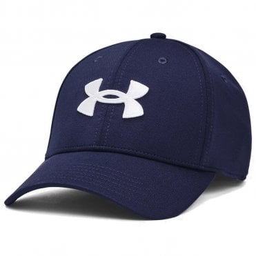 Under Armour Mens Blitzing Cap Midnight Navy/White