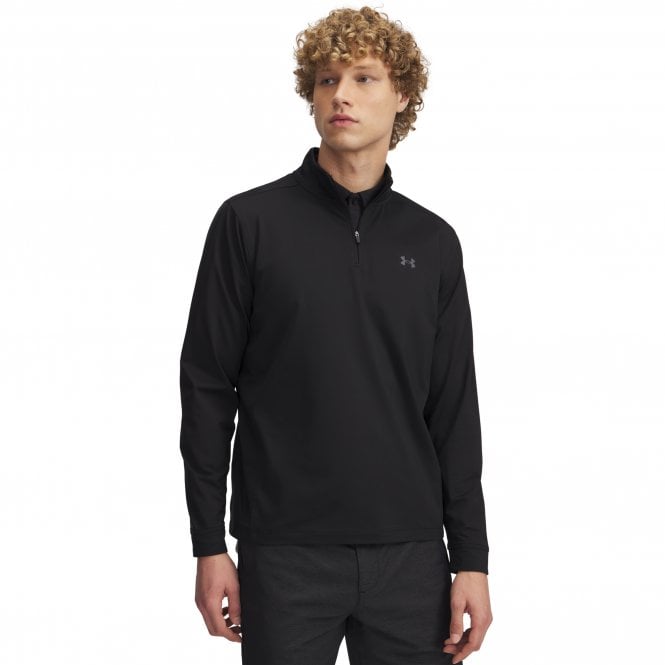 Under Armour  Men's Drive 1/4 Zip Black/CASTLEROCK