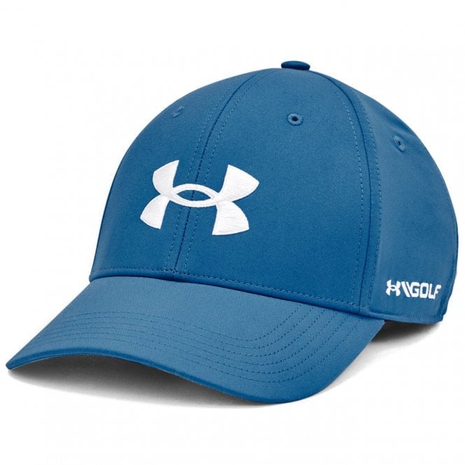 Under Armour  Mens Golf96 Hat Photon Blue/White