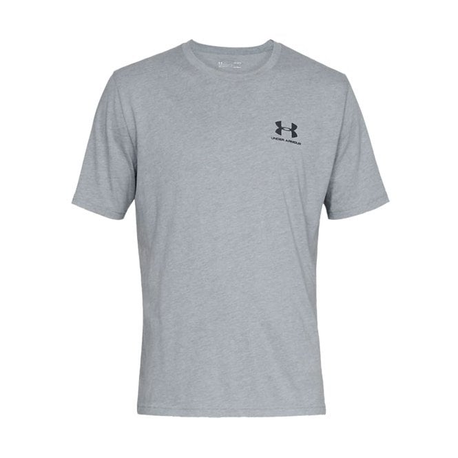 Under Armour  Mens Sportstyle SS T-Shirt - STEEL