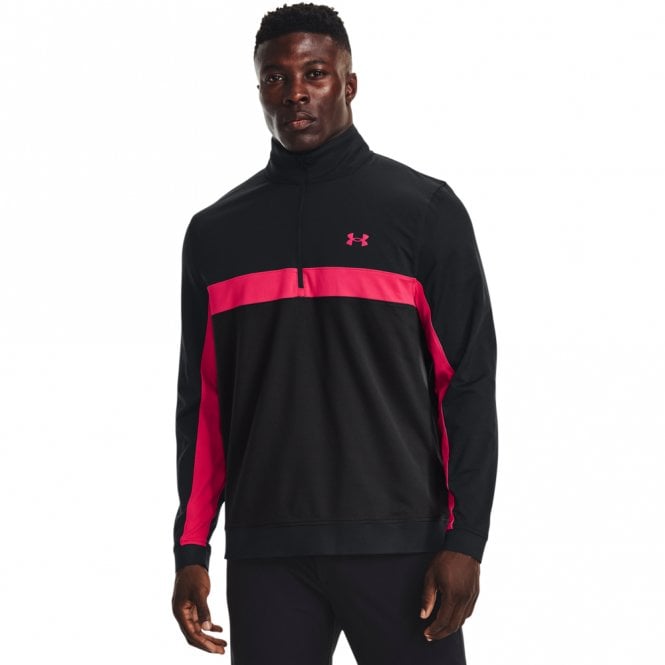Under Armour  Mens Storm Midlayer 1/2 Zip Black