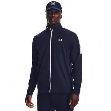 Under Armour Mens Storm Midlayer FZ Midnight Navy/Navy