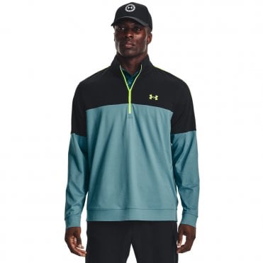 Under Armour Mens Storm Midlayer HZ Still Water/Black
