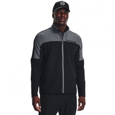 Under Armour Mens Storm Windstrike FZ Black/Pitch Gray