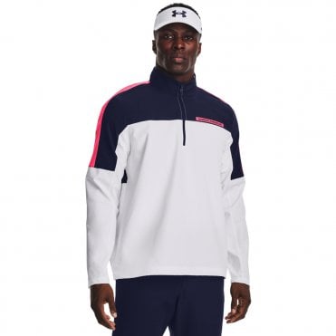 Under Armour Mens Storm Windstrike HZ White/Navy