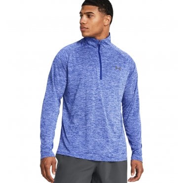 Under Armour Mens Tech ½ Zip Long Sleeve Royal