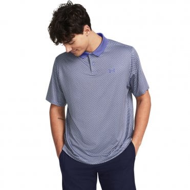 Under Armour Perf 3.0 Printed Polo Starlight/CELESTE