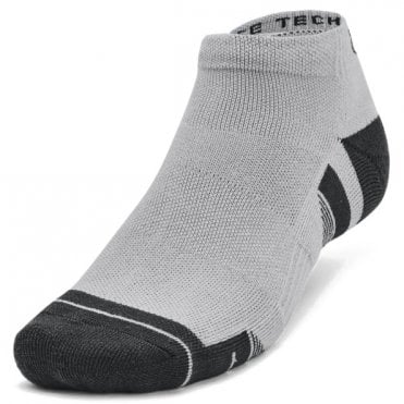 Under Armour Performance Tech 3pk Low Socks Mod Grey/White/Black