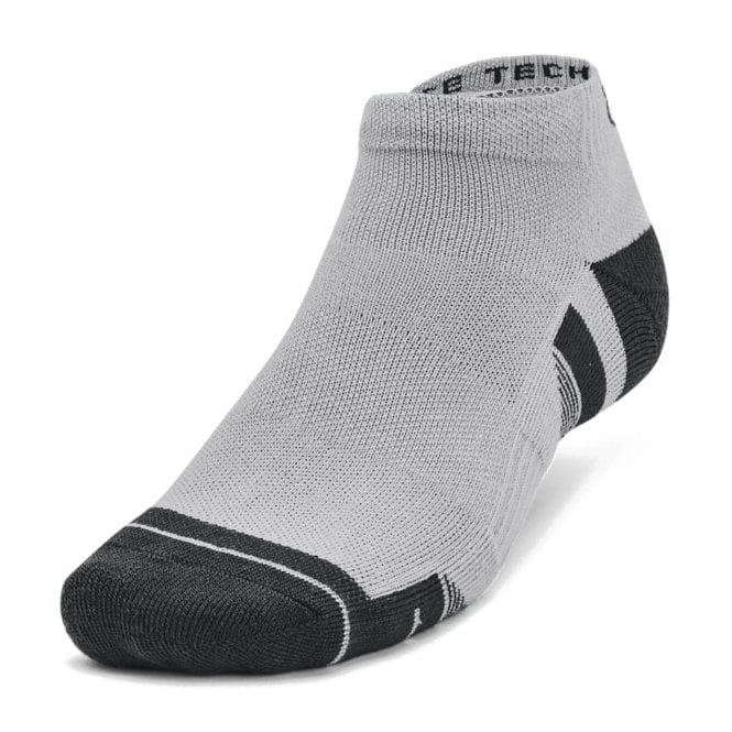Under Armour  Performance Tech 3pk Low Socks Mod Grey