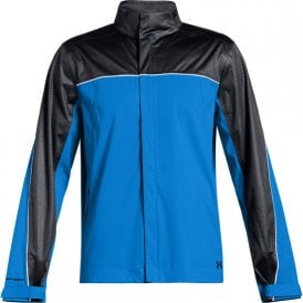 Under Armour Storm Rain Jacket - Blue Circuit/Black