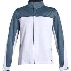 Under Armour Storm Rain Jacket - White/Static Blue