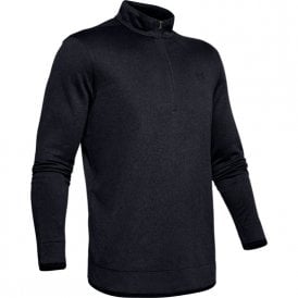Under Armour SweaterFleece 1/2 Zip - Black/Black/Black