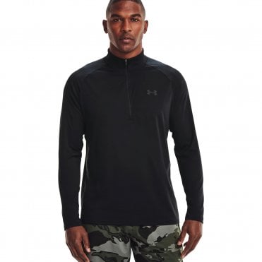 Under Armour Tech 2.0 1/2 Zip Black/Charcoal
