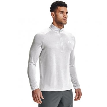 Under Armour Tech 2.0 1/2 Zip Halo Gray/White